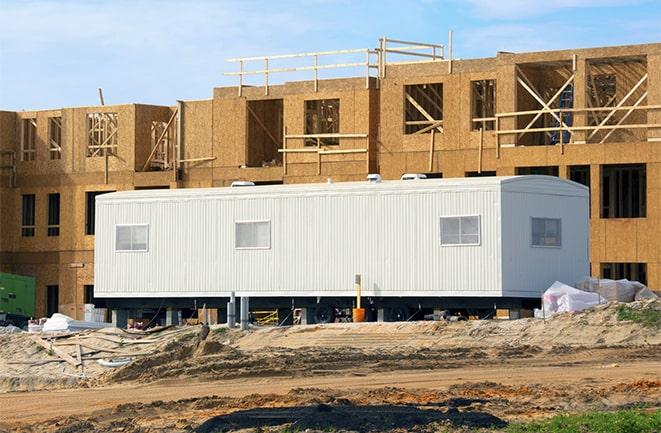 rental offices for contractors on job site in Alamo, TX